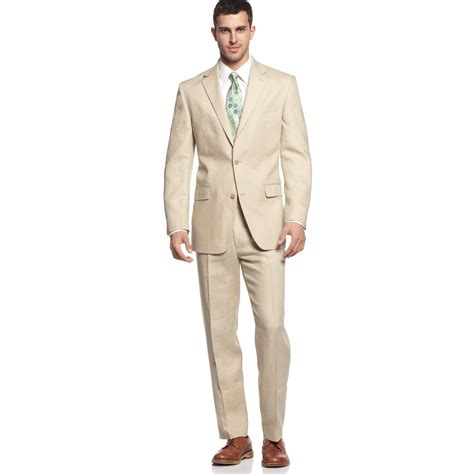 michael kors mens linen suit|Michael Kors suit separates.